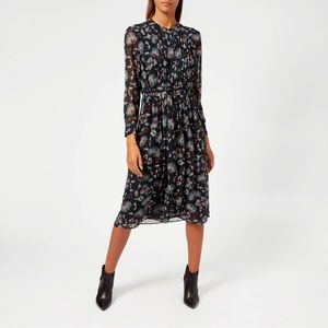Whistles Pitti Print Midi Shirt Dress